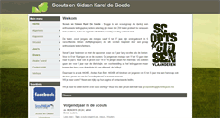 Desktop Screenshot of kareldegoede.be
