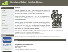 Tablet Screenshot of kareldegoede.be
